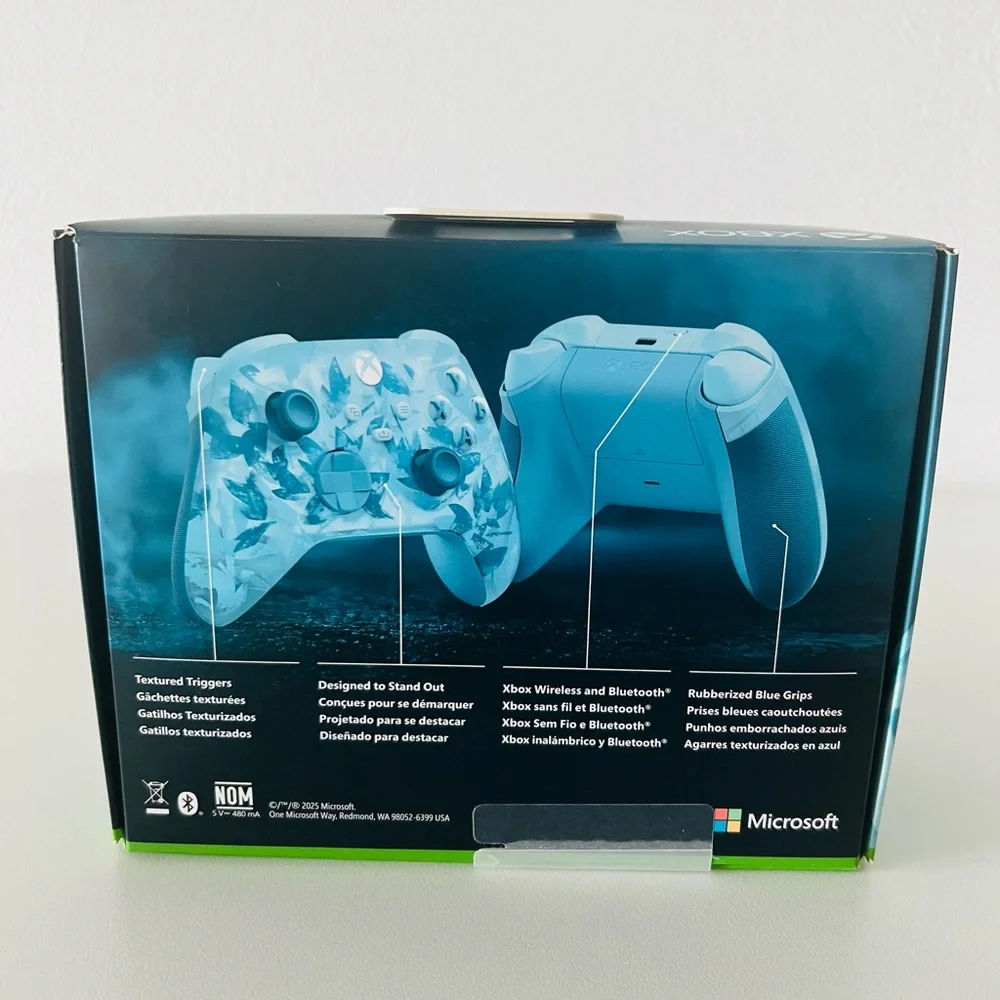 Xbox Bundle: Ice Breaker Wireless Controller + Original Battery and USB-C Cable